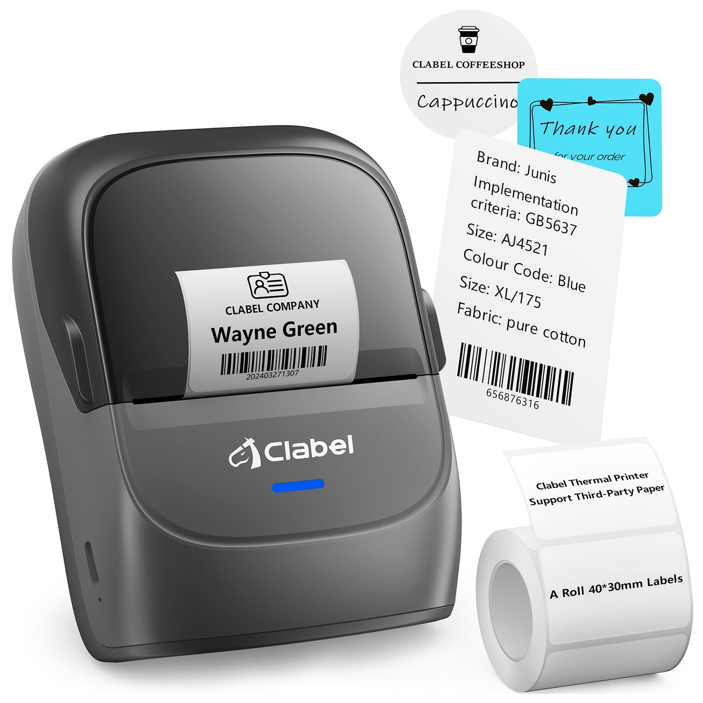 CLABEL 221B Tape Gray